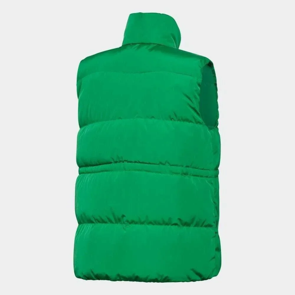 NEW Size XS X-Small   Adidas Originals Green Down Zip-Up Puffer Vest GD2521 - Picture 9 of 9
